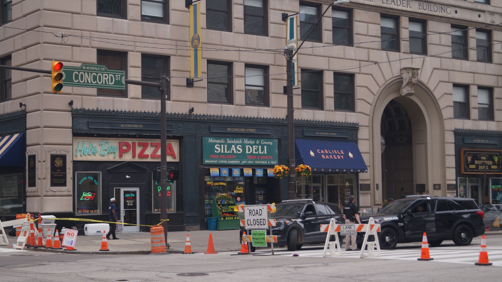 Cleveland's Superior Avenue refashioned as "Concord St." for Superman film