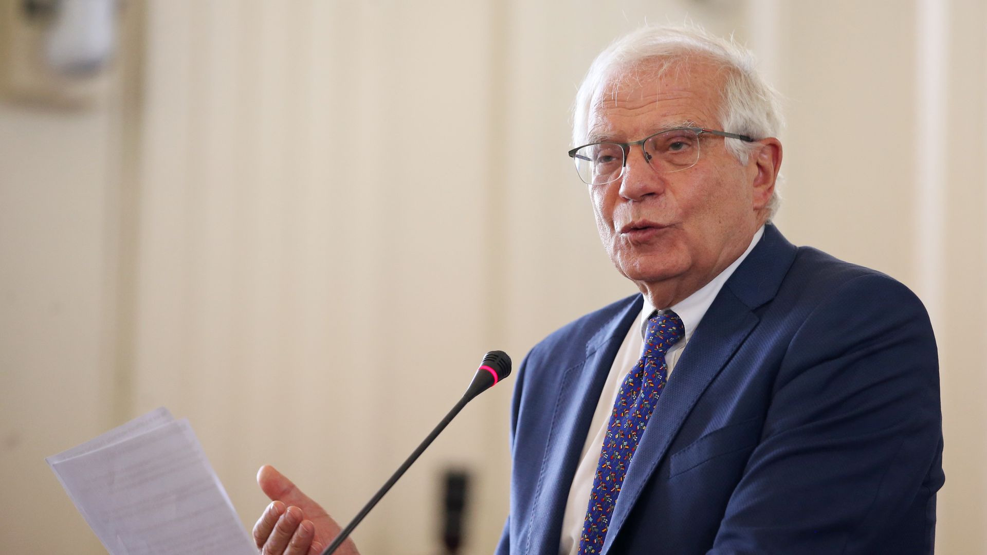 High Representative for Foreign Affairs Josep Borrell 