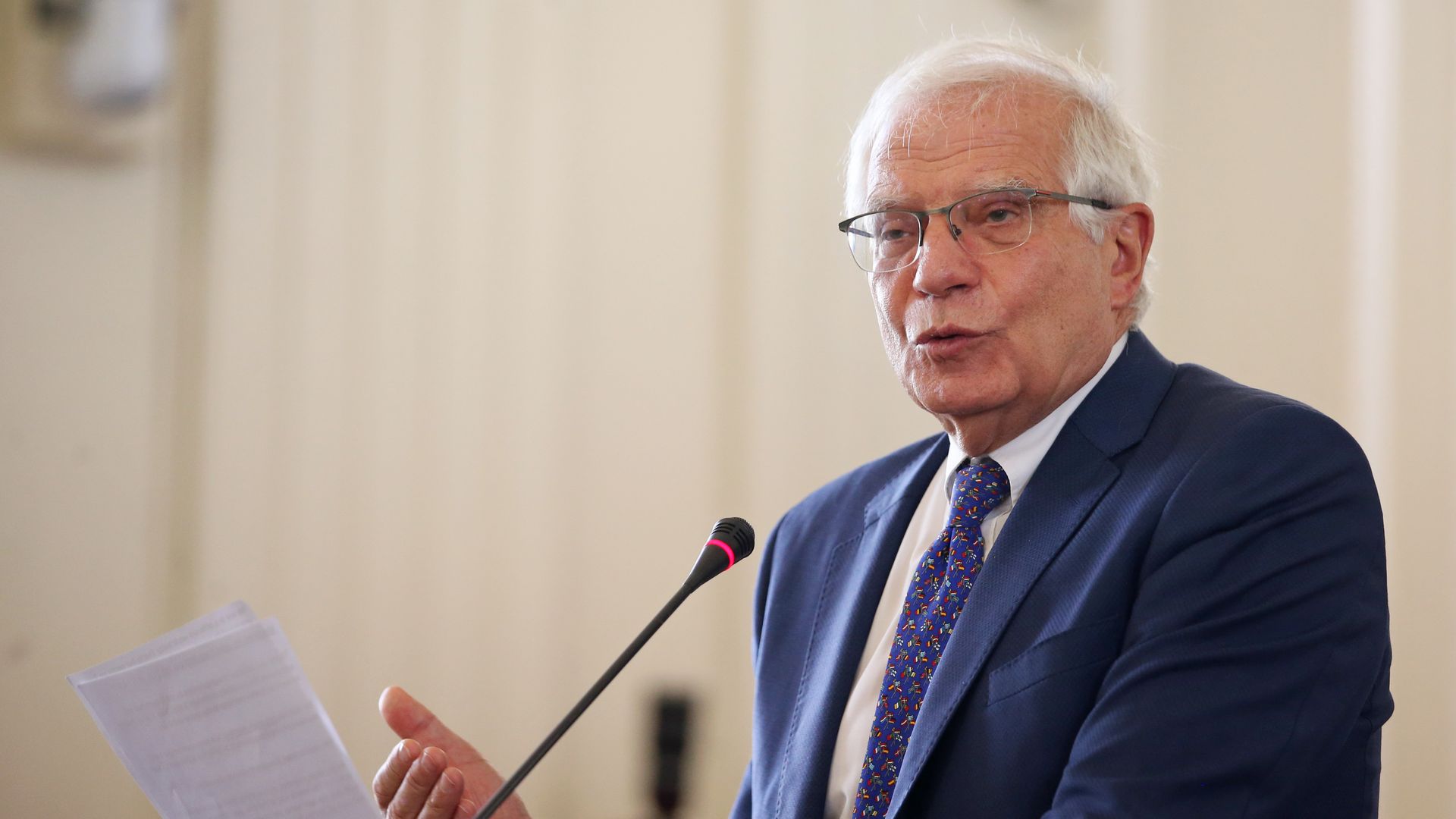 High Representative for Foreign Affairs Josep Borrell 