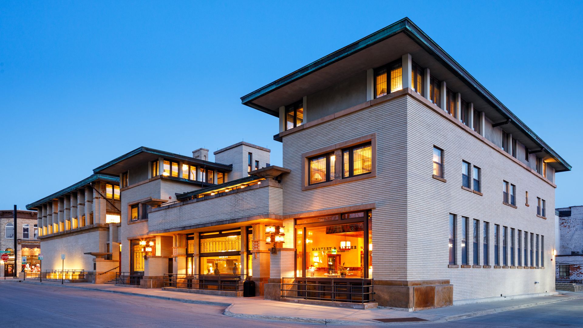 exterior of The Historic Park Inn Hotel