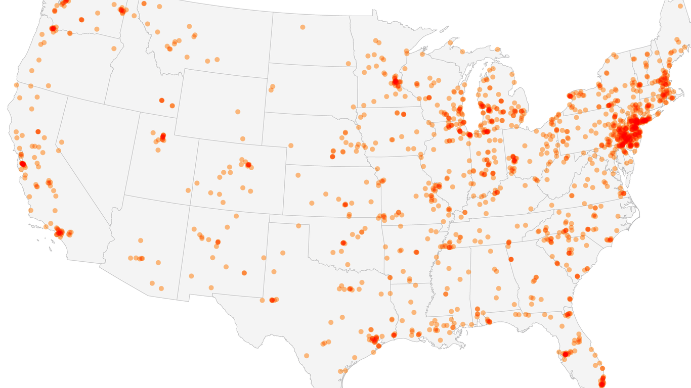 Climate change threatens 60% of Superfund sites in the U.S.