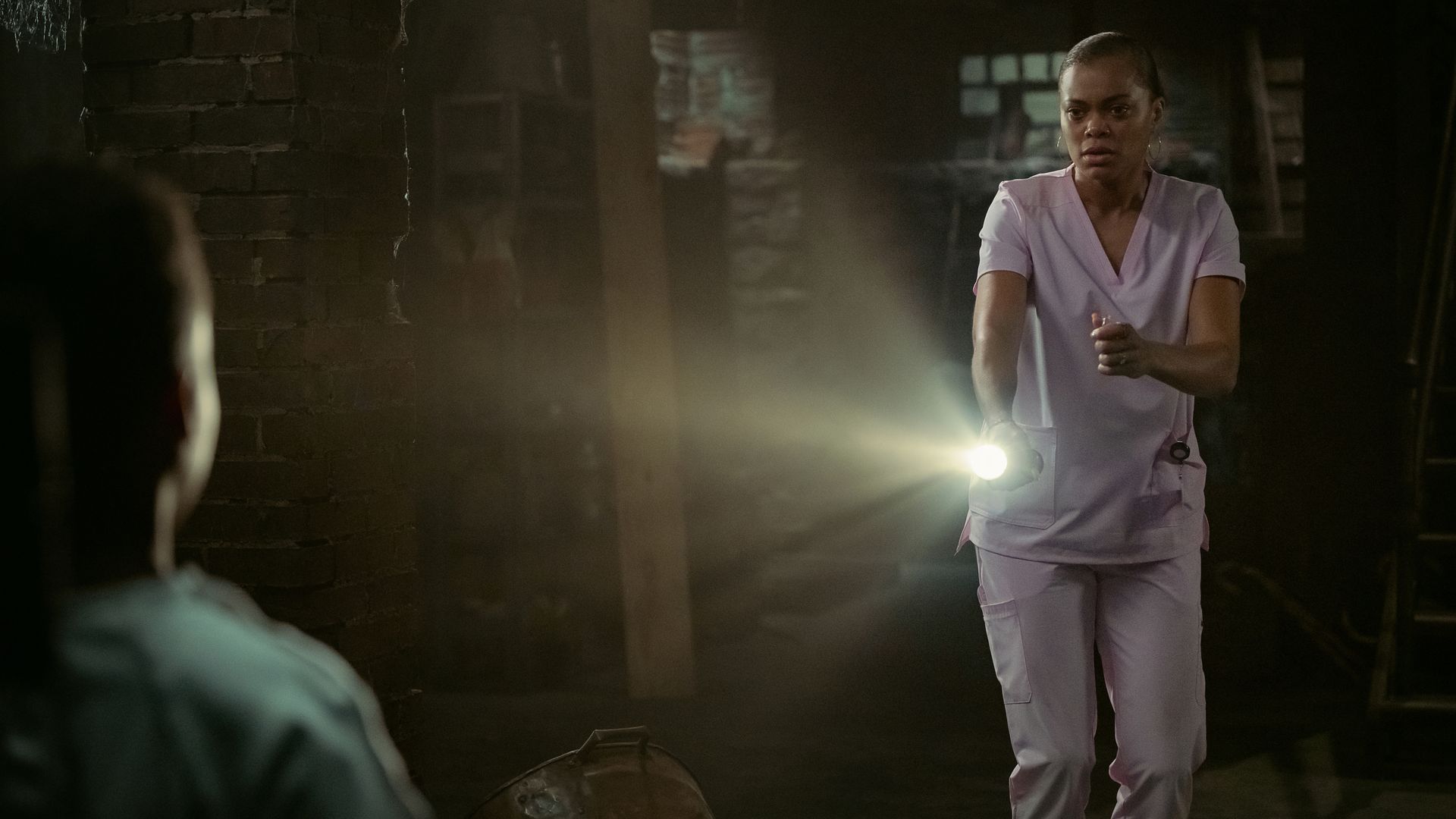  Andra Day as "Ebony" and Anthony B Jenkins as "Andre" in "The Deliverance"