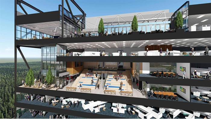 Design Center Tower rendering Lowe's