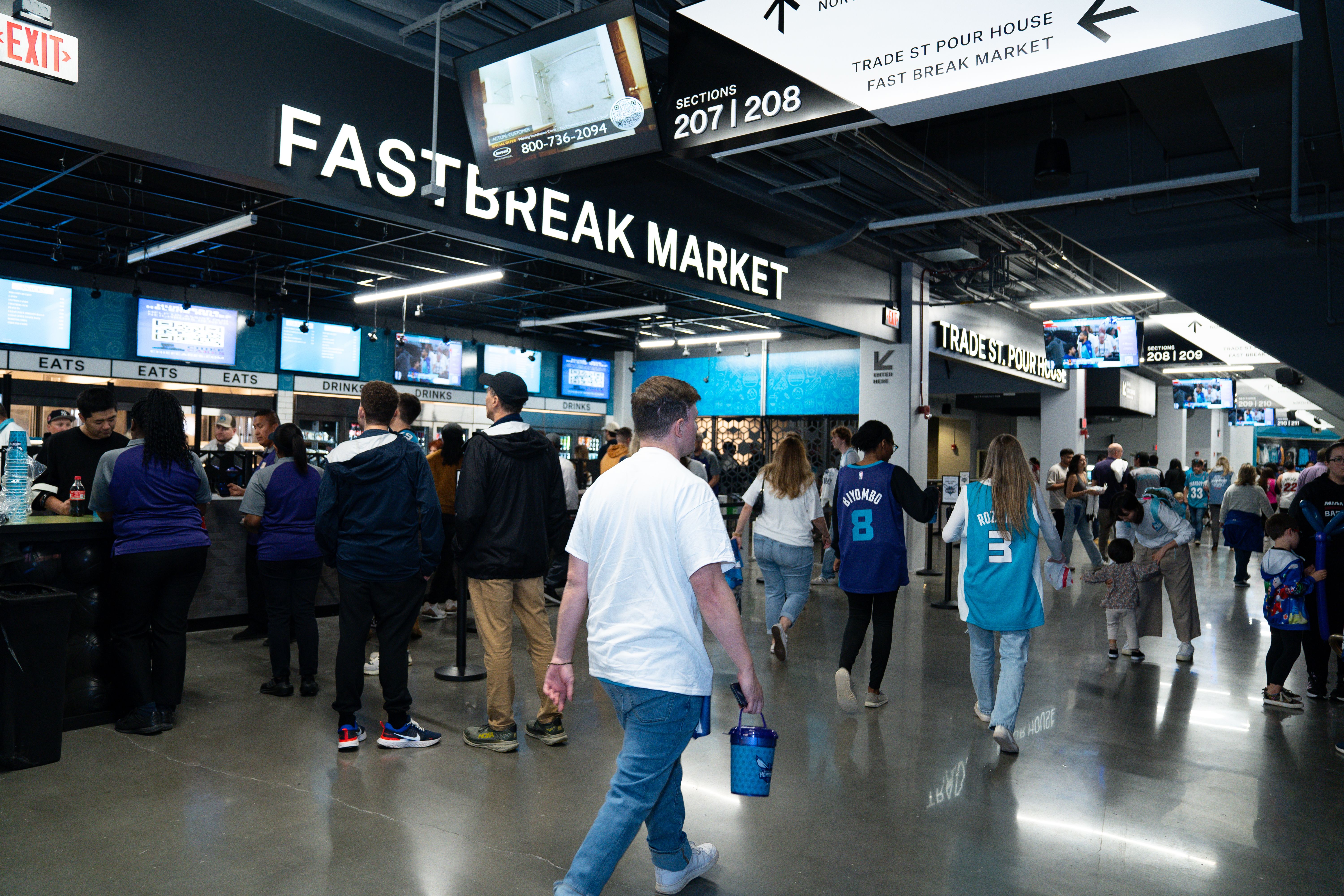 Fast Break grab-and-go where several Rare Roots offerings will be available