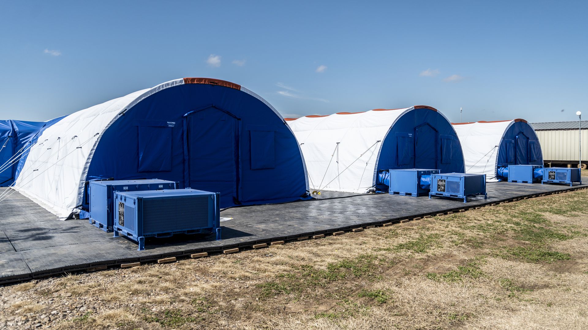 Center for unaccompanied children in Texas. 