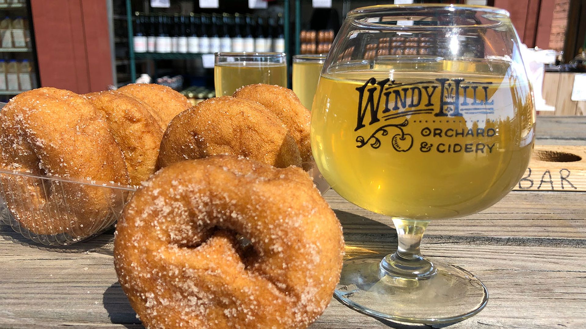 cider and dougnuts