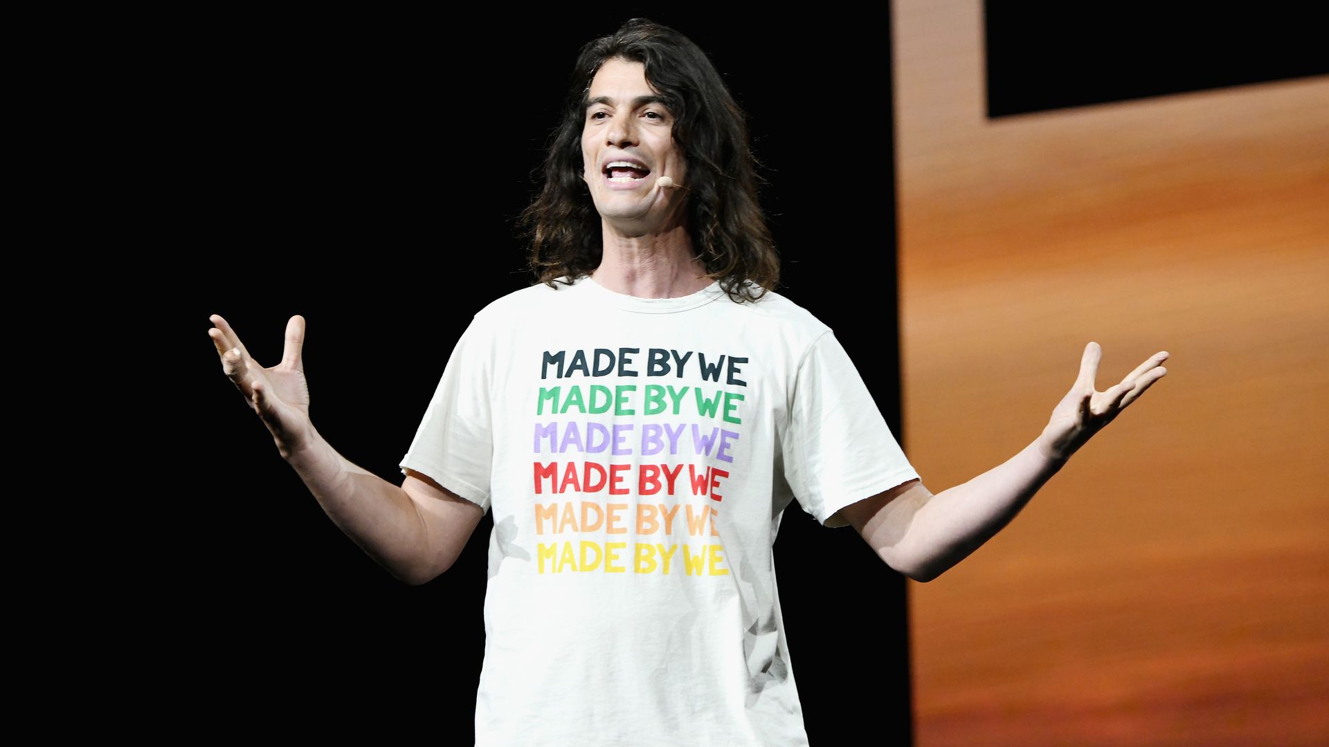 WeWork founder and CEO Adam Neumann