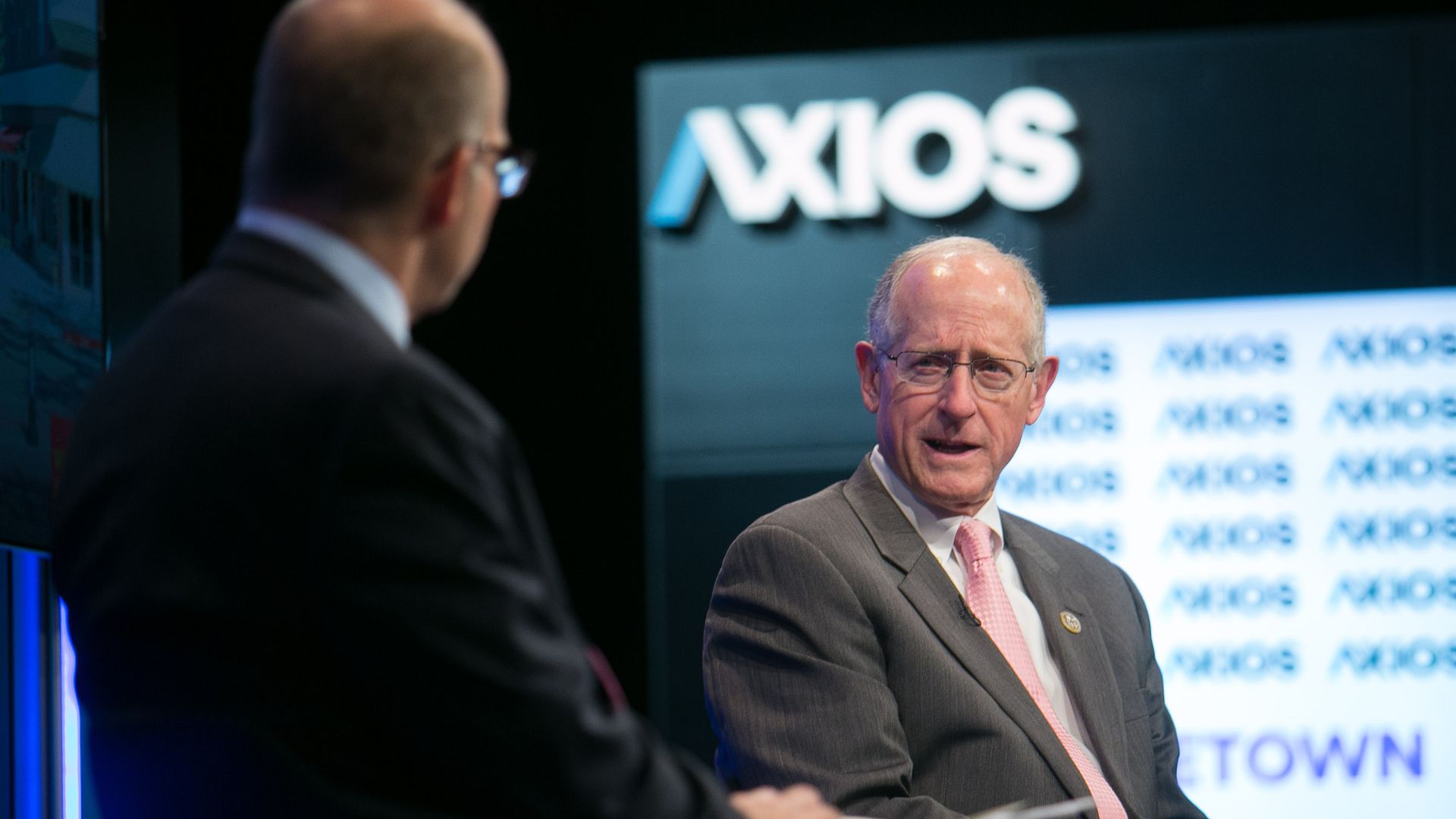 Rep. Mike Conaway at an Axios event
