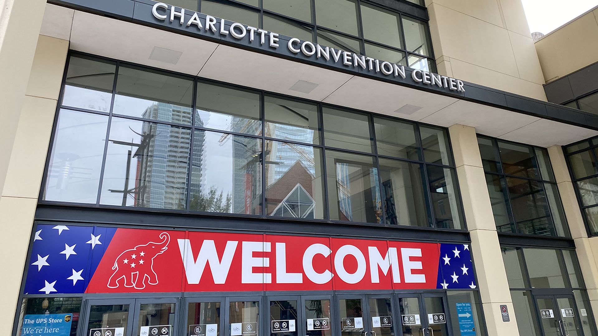 GOP convention at convention center
