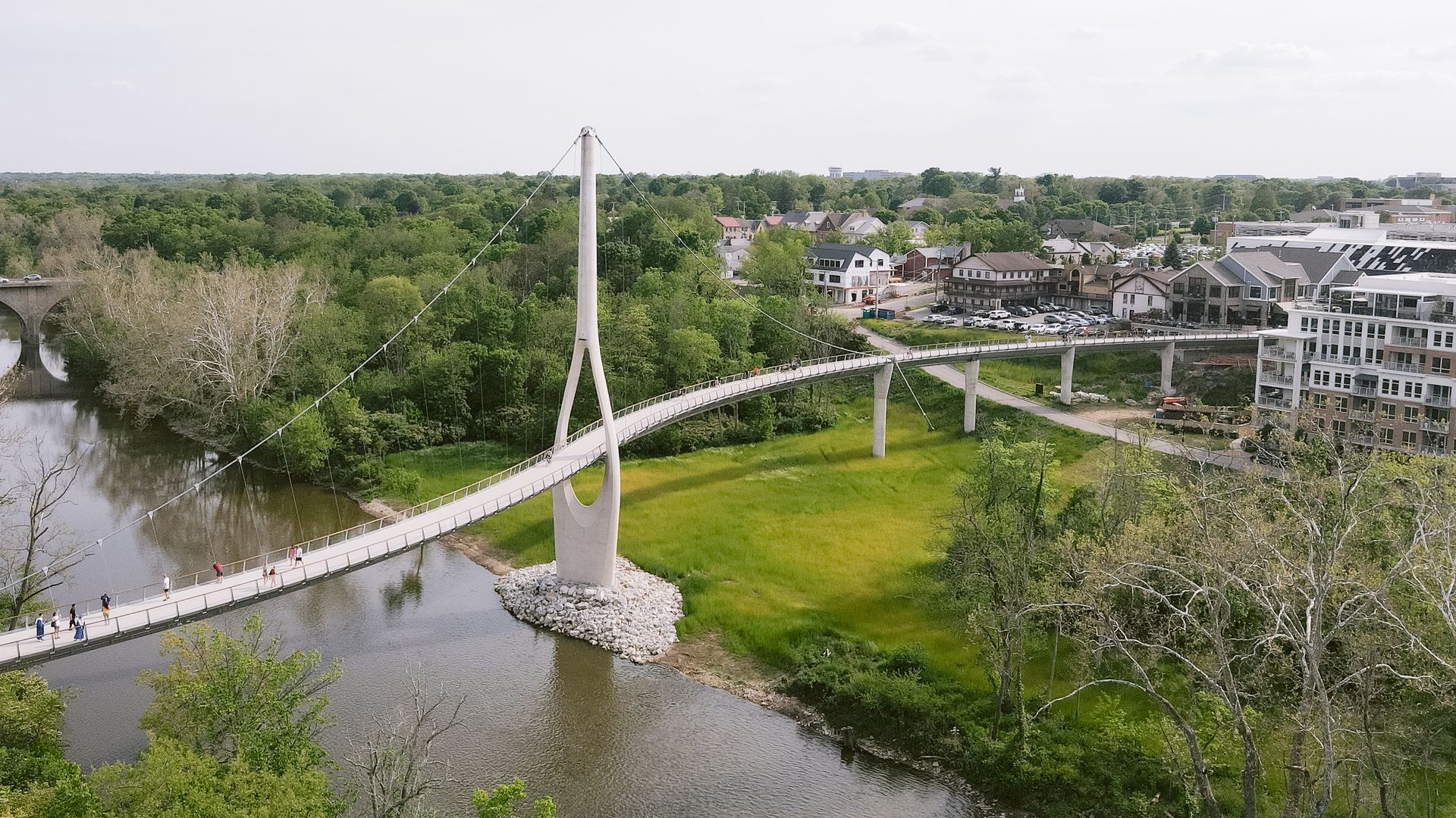 An overview of the Dublin Link bridge