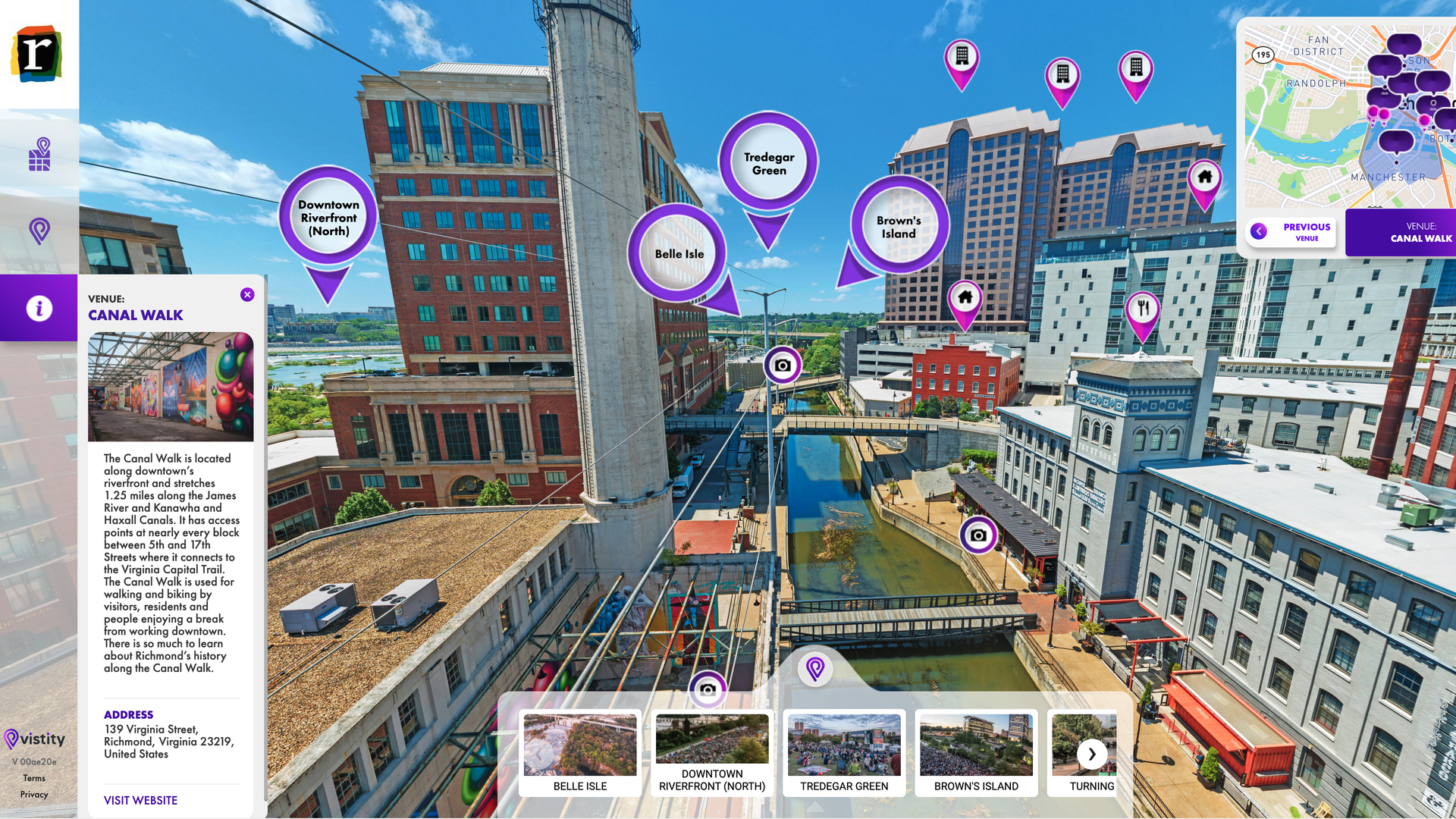 a 3-d AI look at part of Richmond 