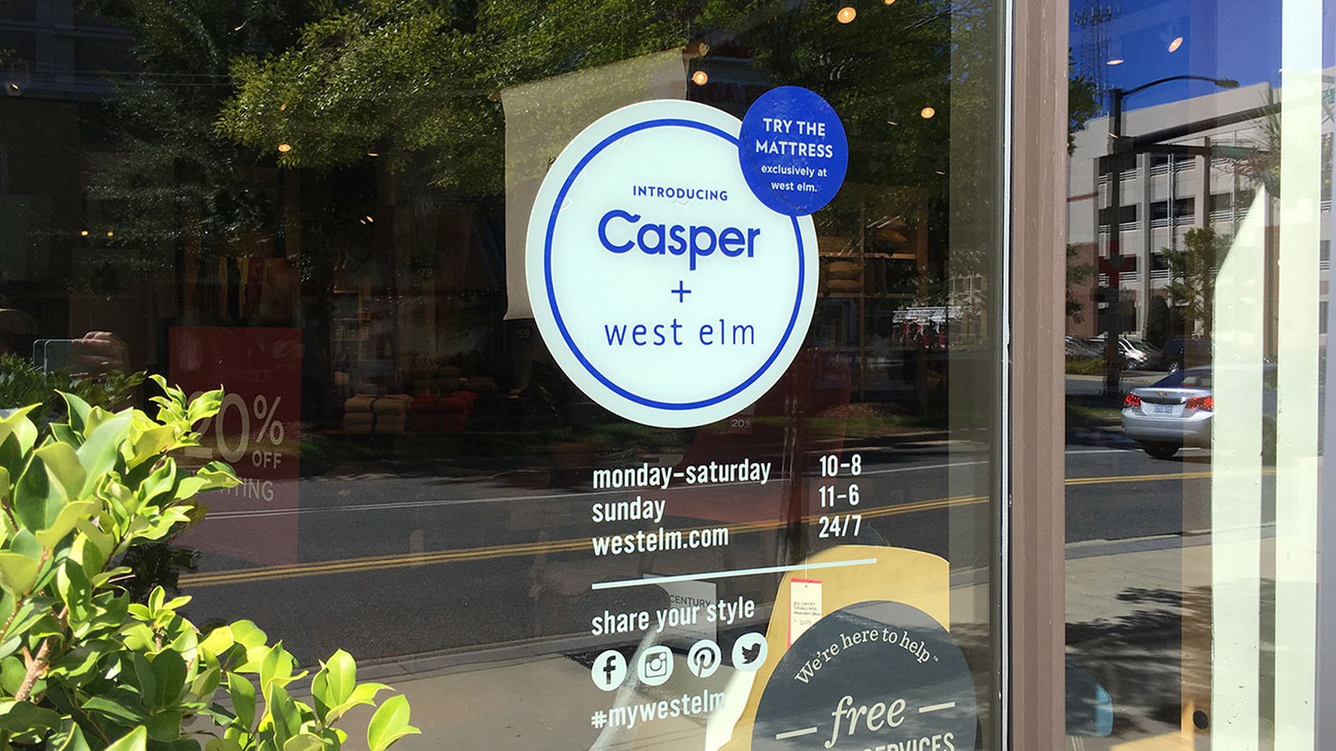 casper-mattress-at-west-elm-in-charlotte