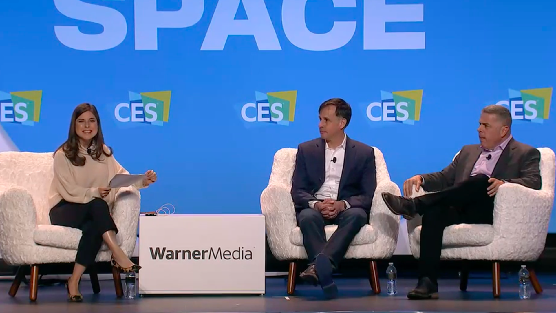 EVP & GM of WarnerMedia Direct-to-Consumer Andy Forssell (first from left)