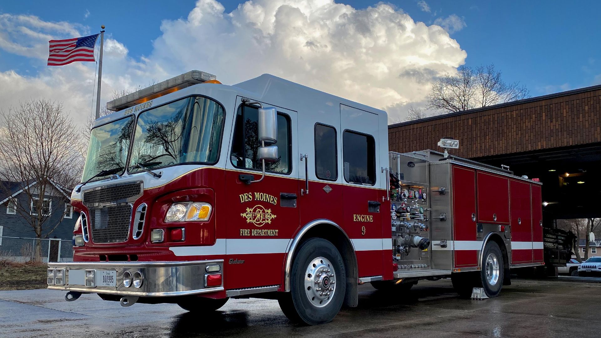 A photo of a fire truck.