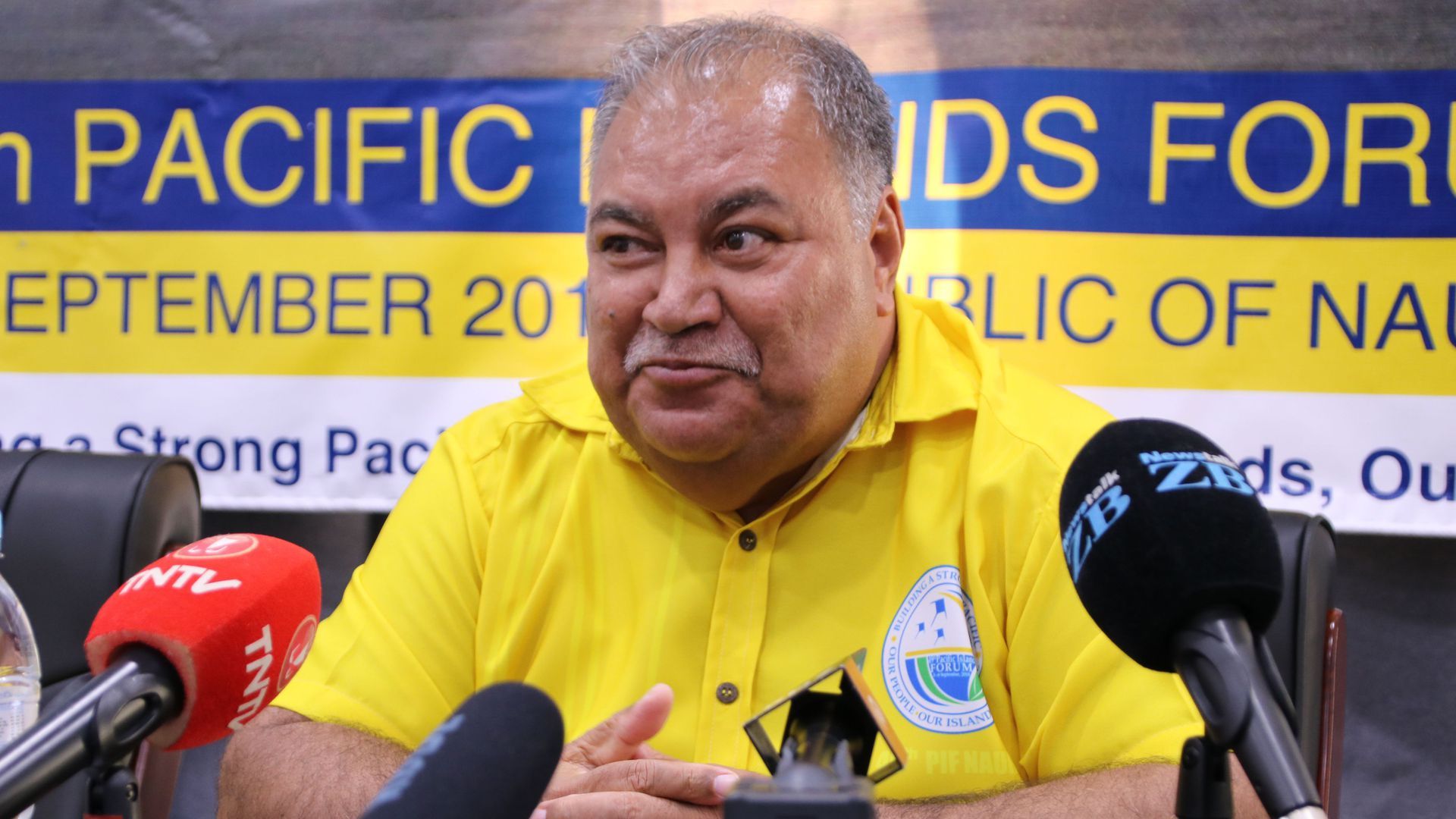 Nauru President Baron Waqa