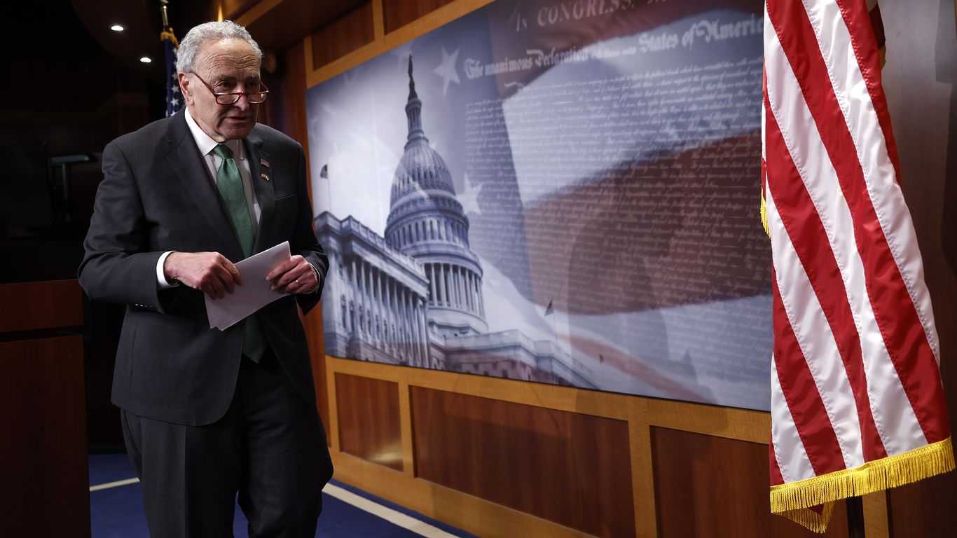 Schumer slams pro-Palestinian protestors occupying a Columbia building