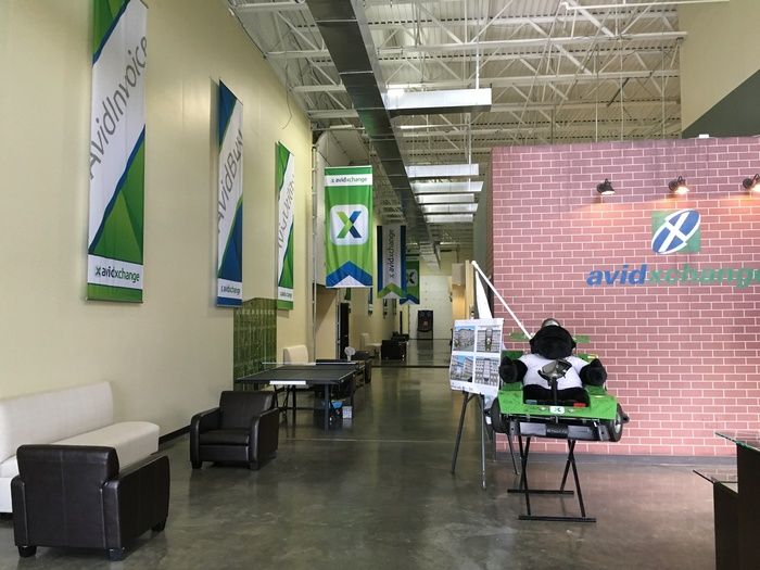 lobby at avidxchange