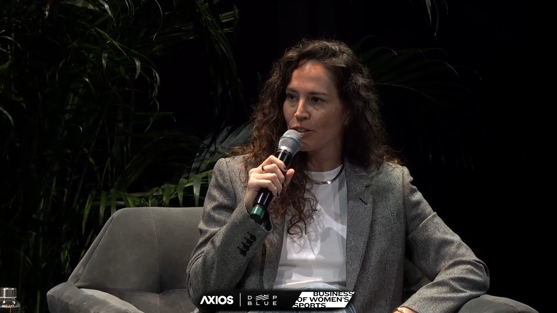 Sue Bird speaks at TN 50: Business of Women's Sports Summit in New York 