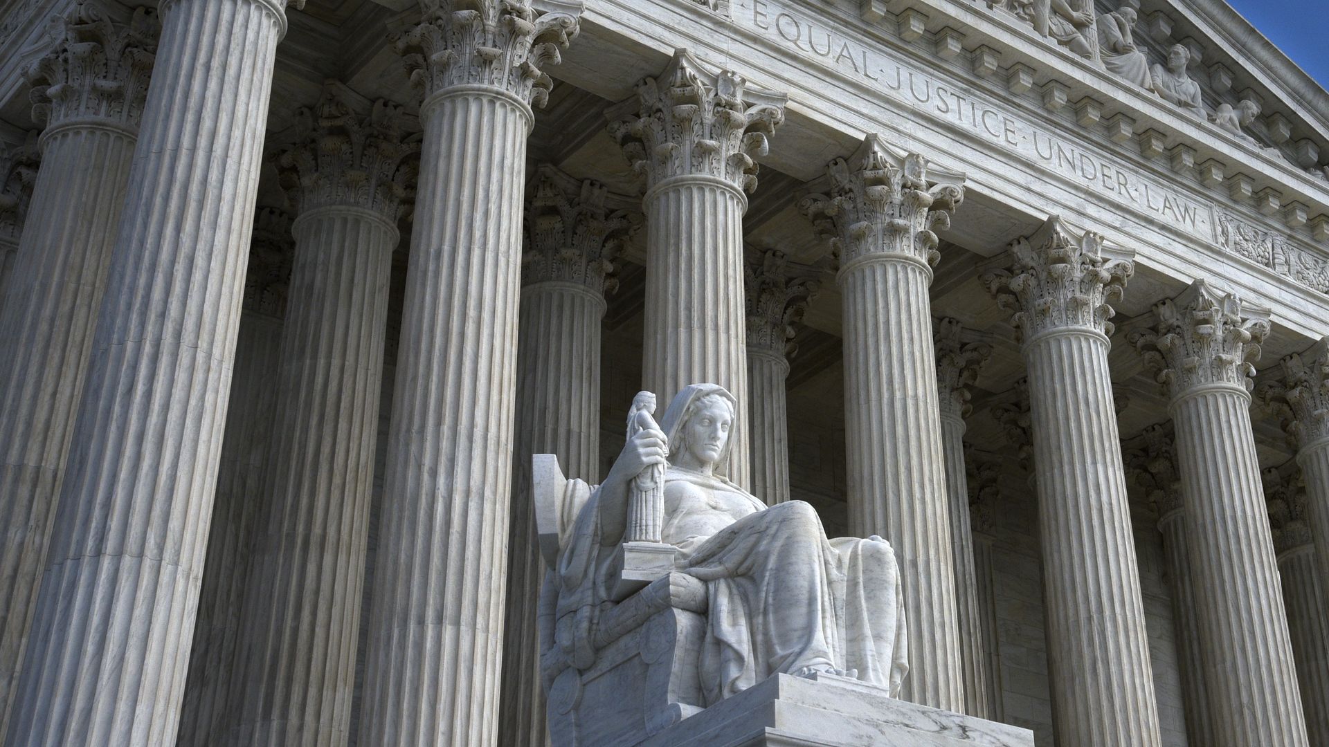 The U.S. Supreme Court Building in Washington, D.C.,