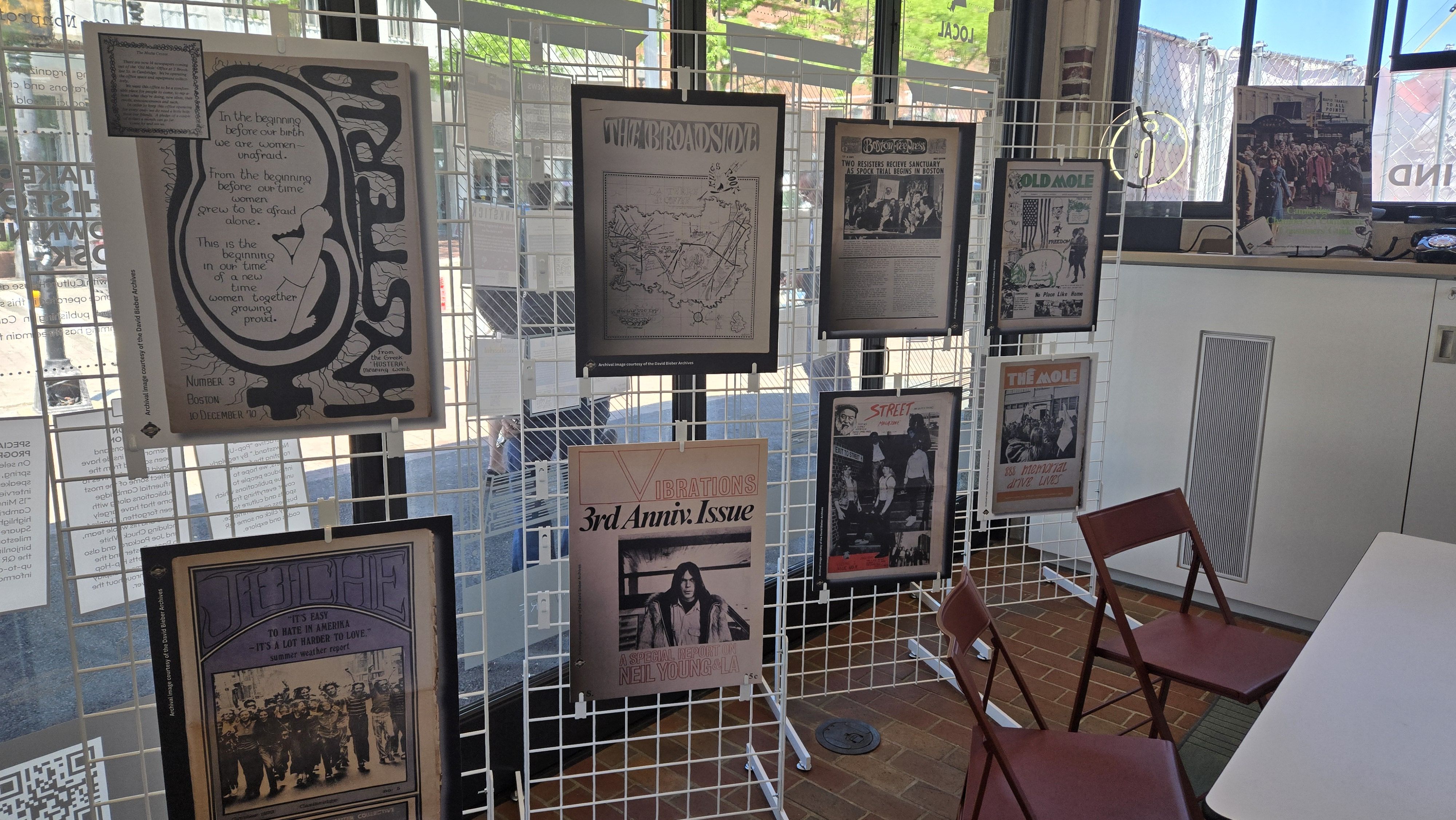 Publications on display