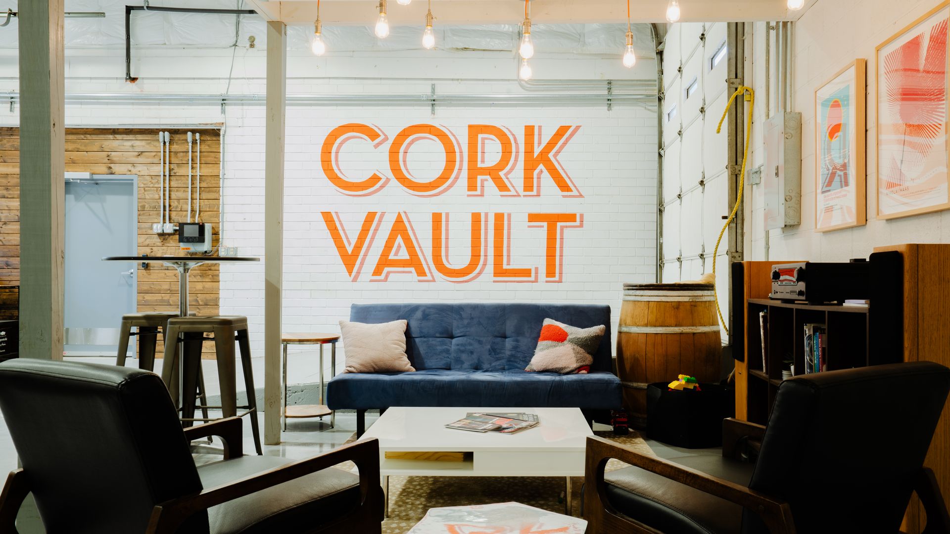 Cork Vault, a popular Charlotte wine storage and lounge business