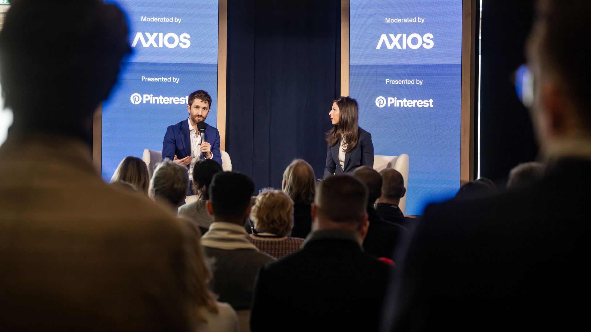 Center for Humane Technology co-founder Tristan Harris in conversation with Sara Fischer