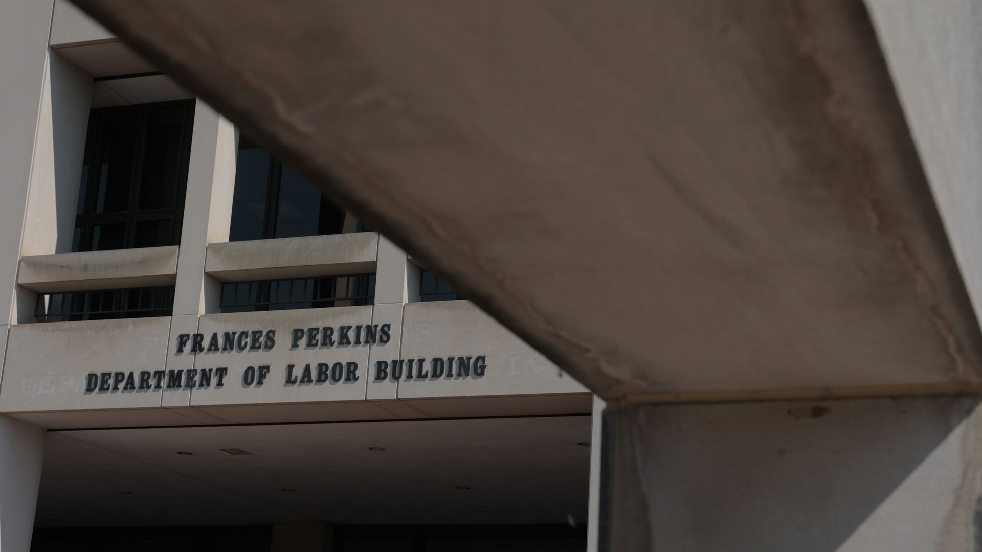 The Frances Perkins Department of Labor Building is seen on August 04, 2025 in Washington, DC. 