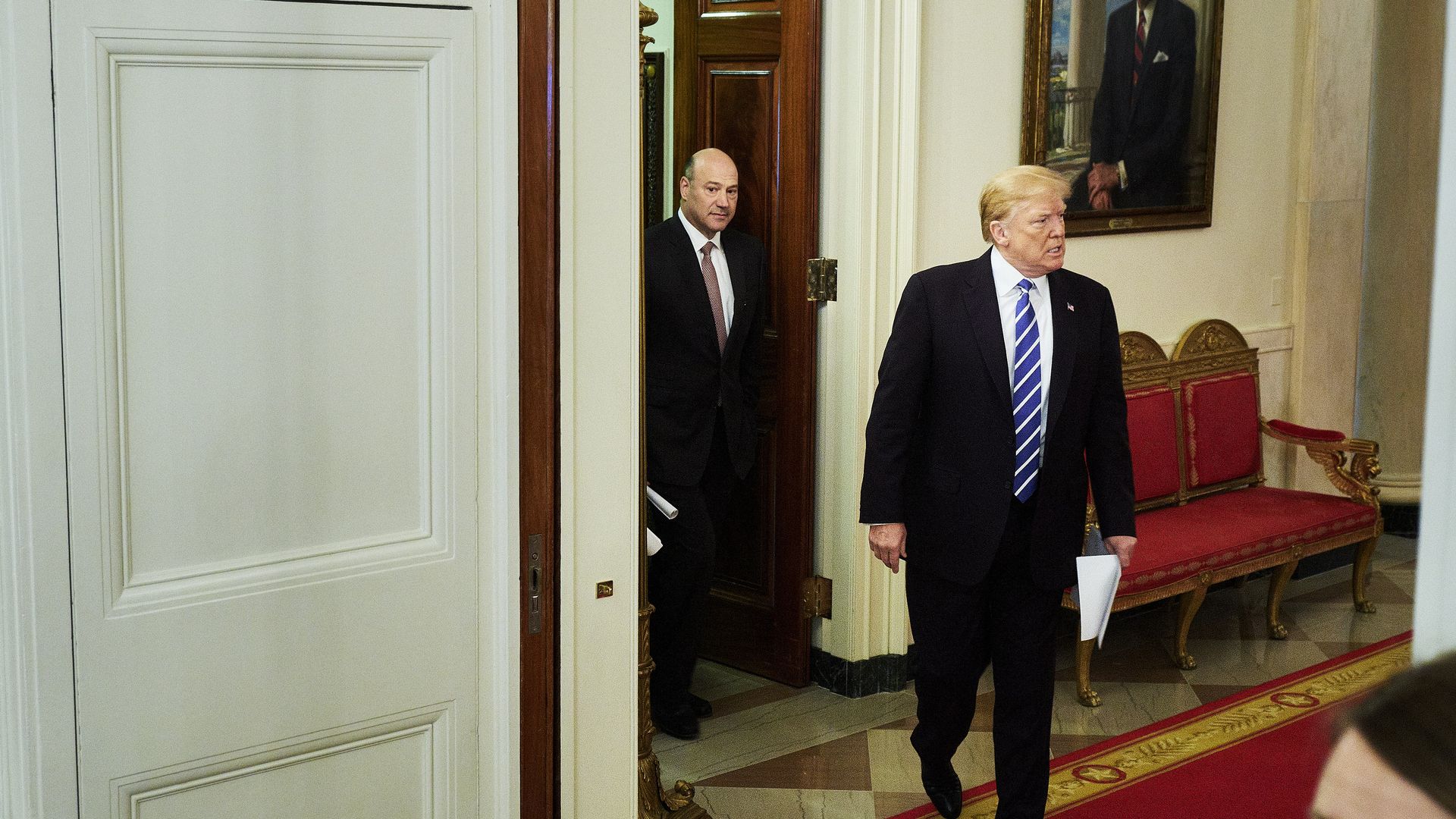 Cohn and Trump