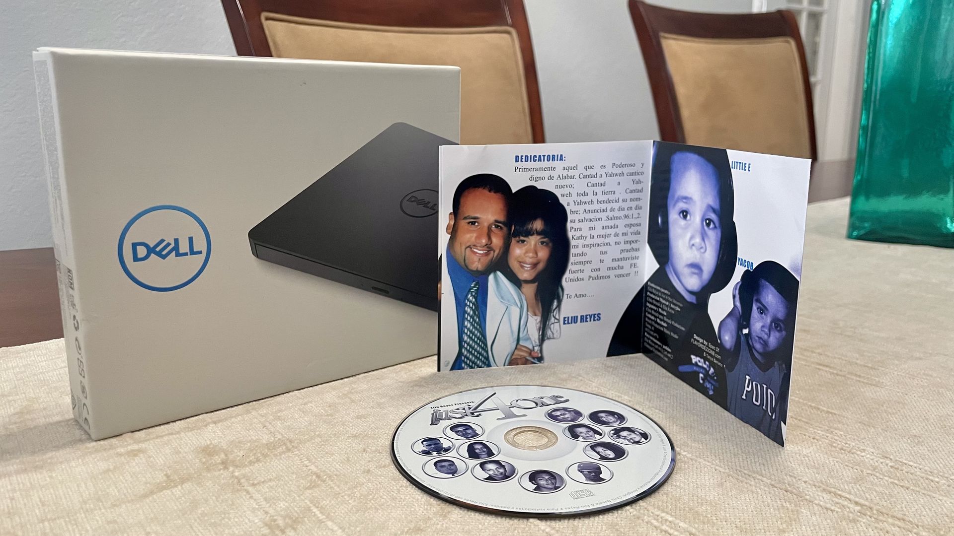 Dell's external DVD drive.