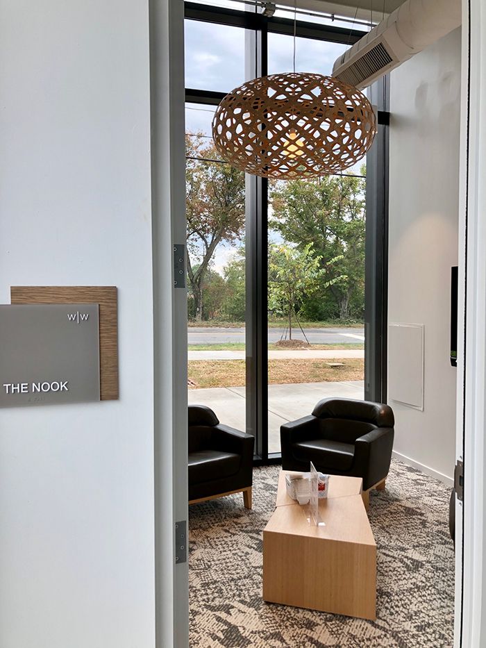 office room at wray ward ad agency charlotte