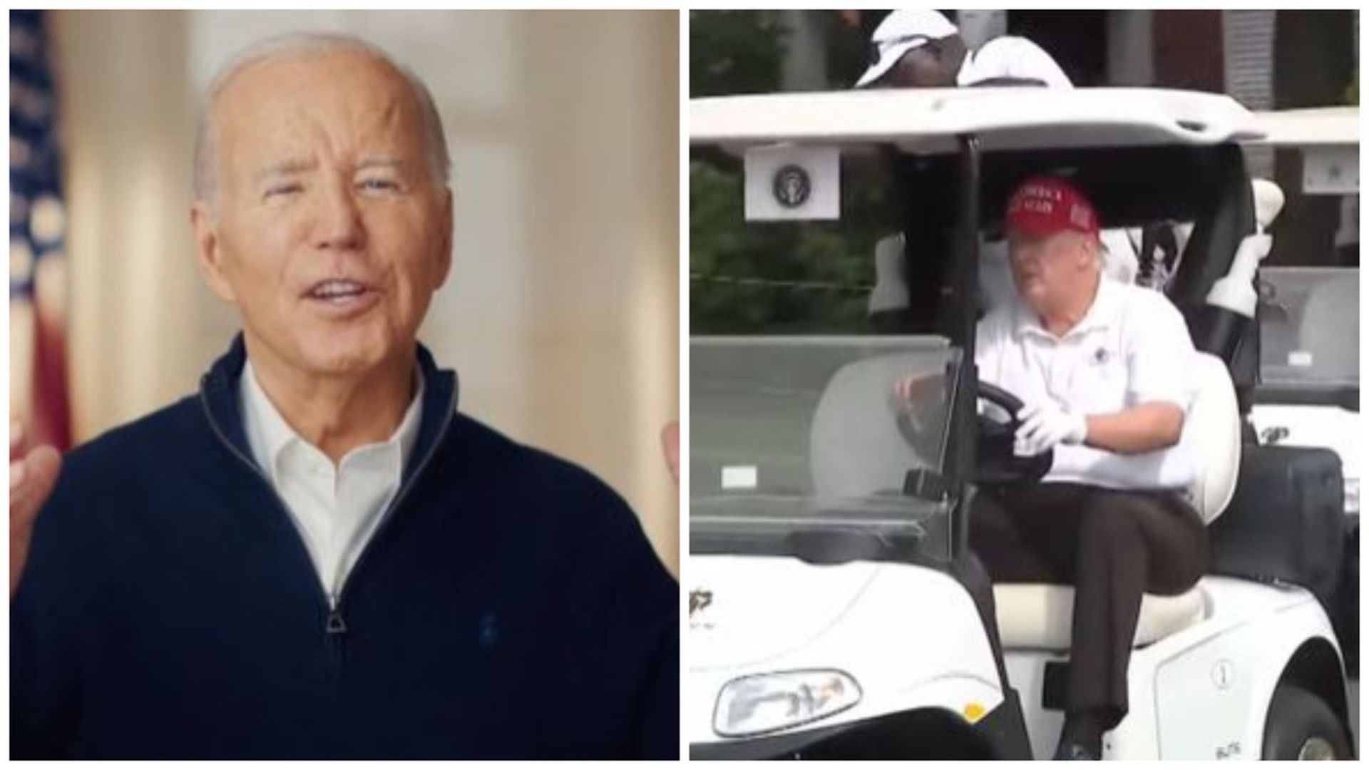 President Joe Biden and former President Donald Trump