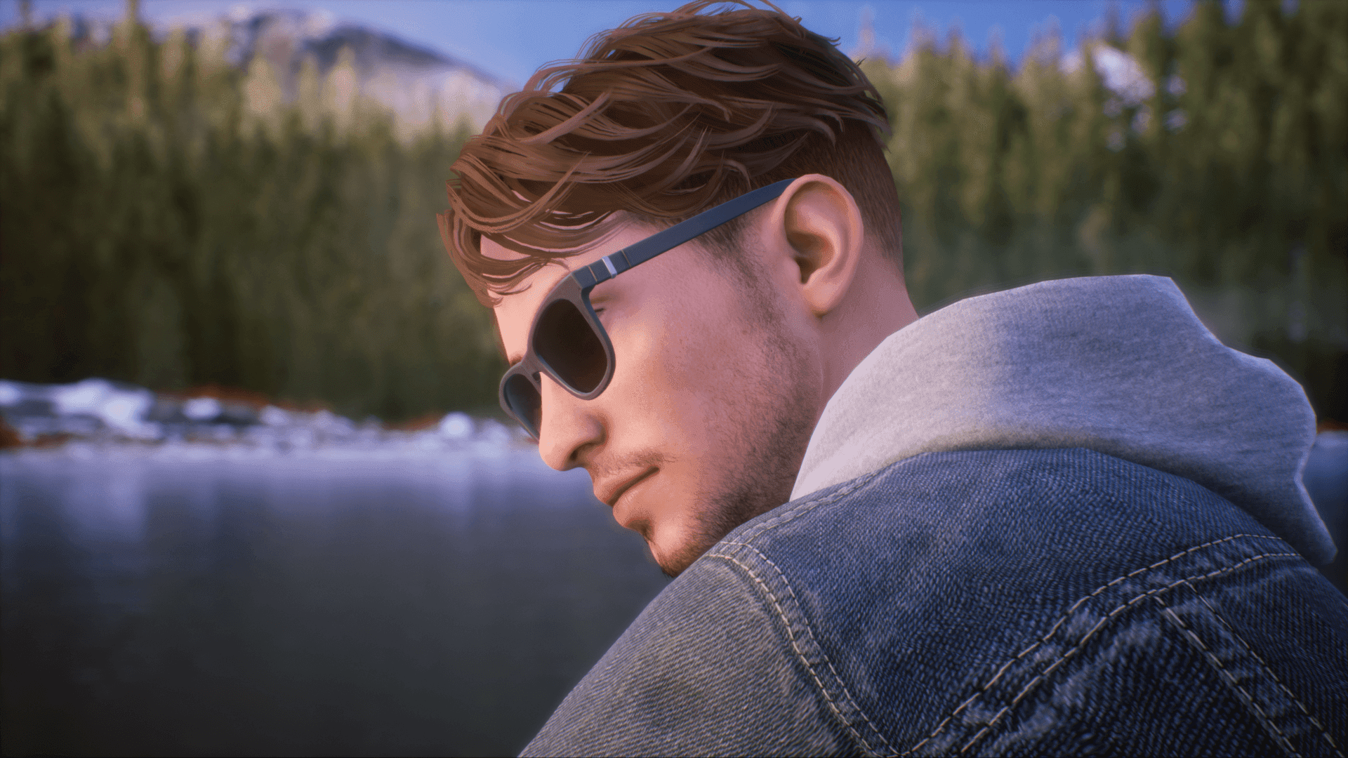 Tyler, a transgender guy, is one of two playable characters in the forthcoming Xbox game "Tell Me Why." Image: Microsoft/DONTNOD Entertainment