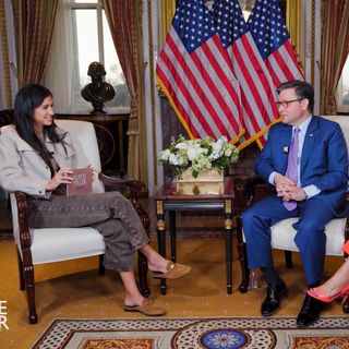 Katie Miller podcast: Speaker Mike Johnson warns on antisemitism