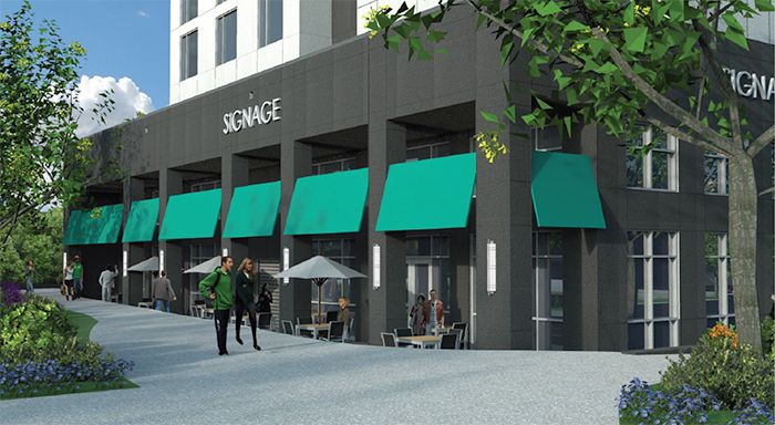 Embassy-Suites-Uptown-Charlotte-Retail-Brevard-Street