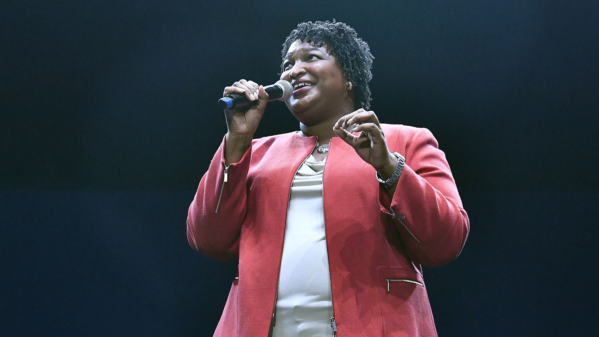 Stacey Abrams democratic cadidate for georgia governor.