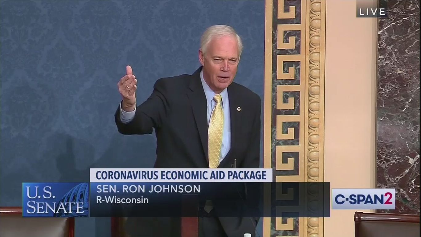 Senator Ron Johnson is blocking the Hawley bill proposing $ 1,200 incentive vouchers