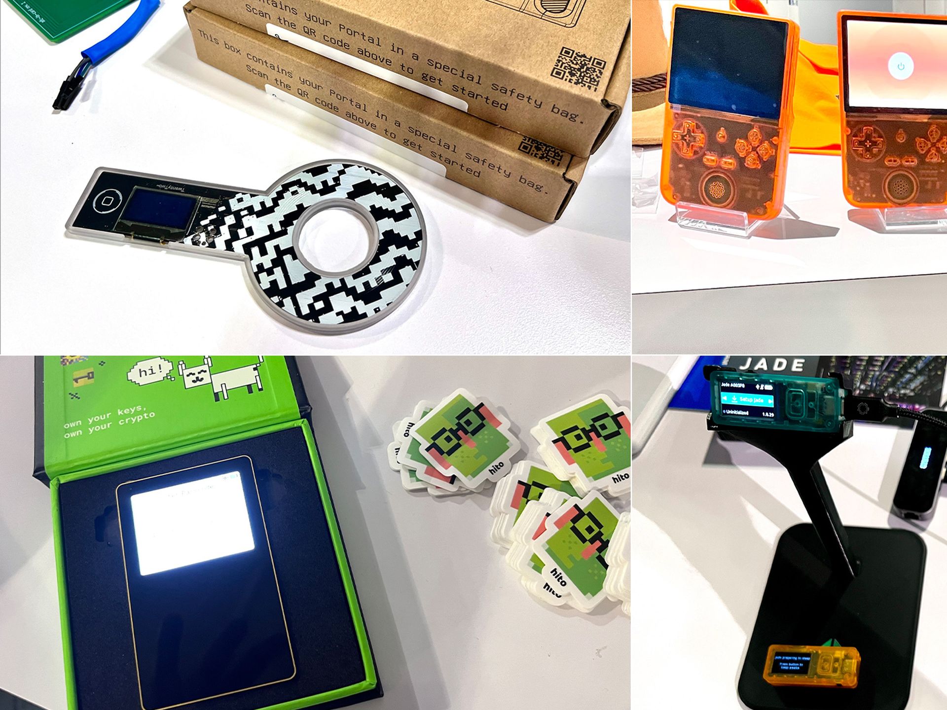 Hardware wallets seen at Nashville