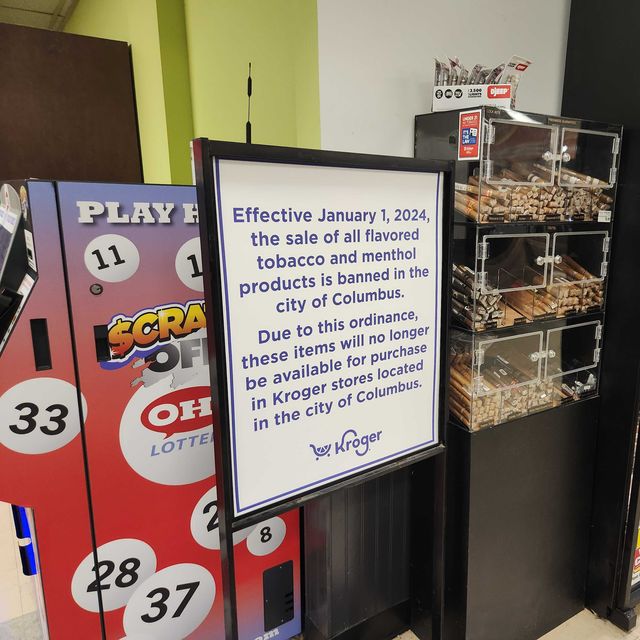 Columbus to sue for right to ban flavored tobacco products