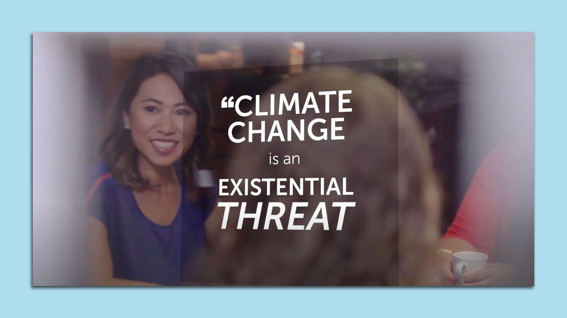 A screengrab is seen from a League of Conservation Voters ad boosting Rep. Stephanie Murphy.