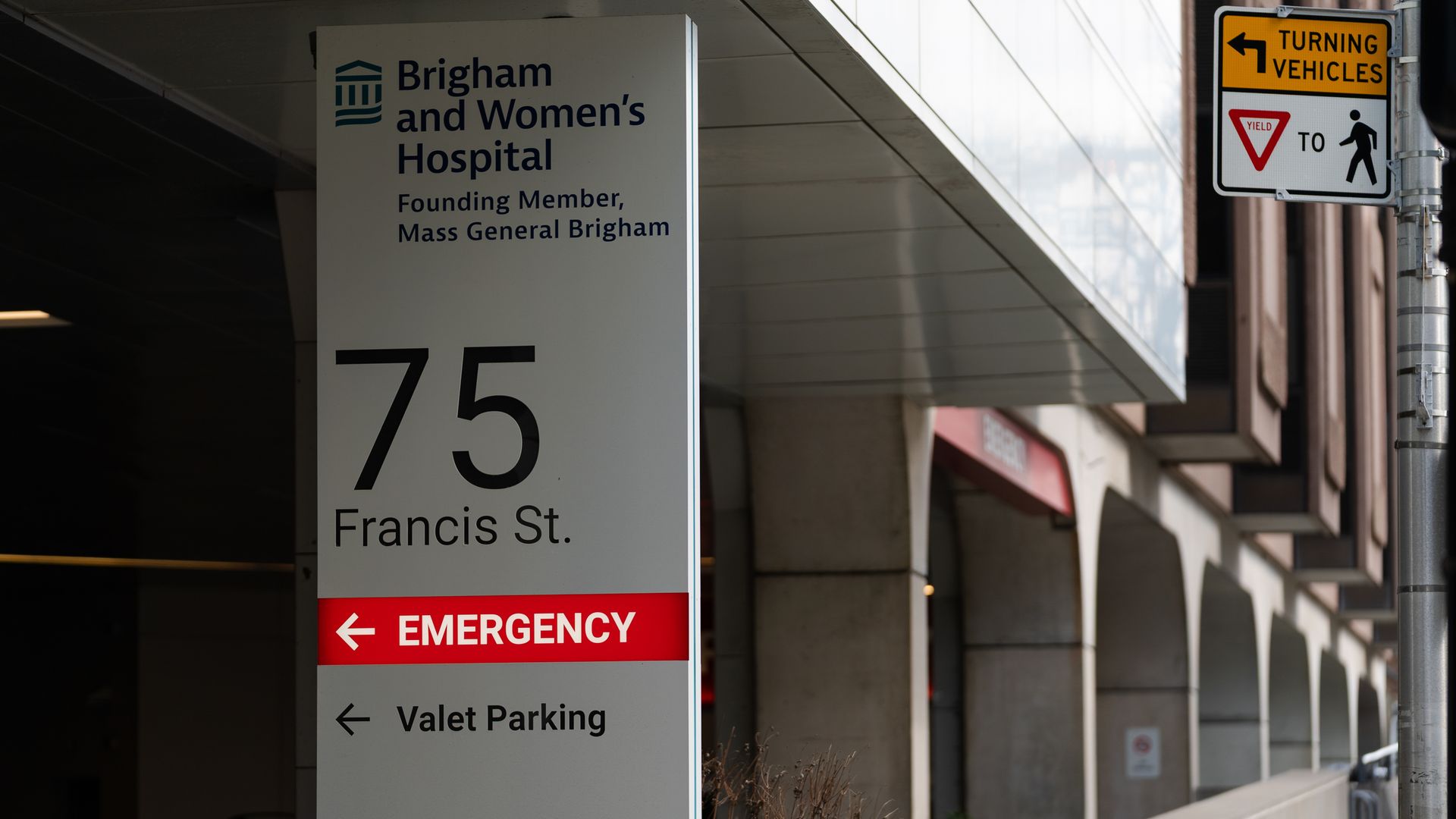 Brigham and Women's Hospital in Boston in April 2026.