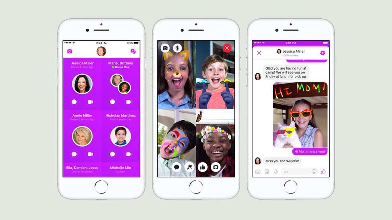 Facebook targets children with Messenger Kids app