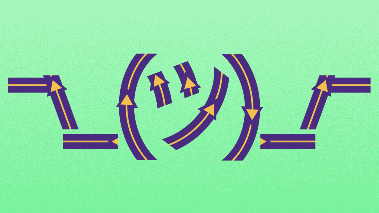 Oil's shrug emoji era