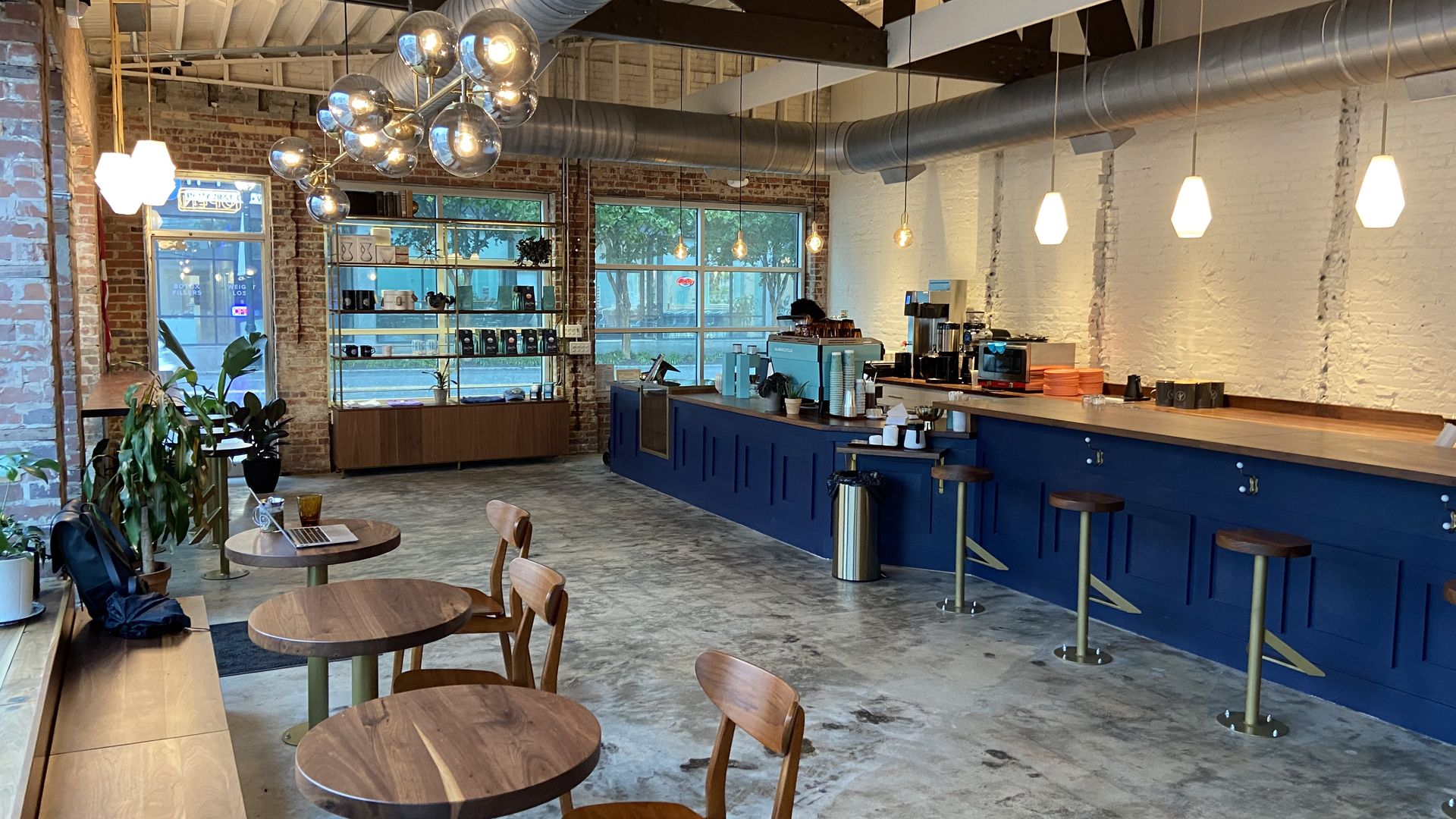 Coffee shop and bar