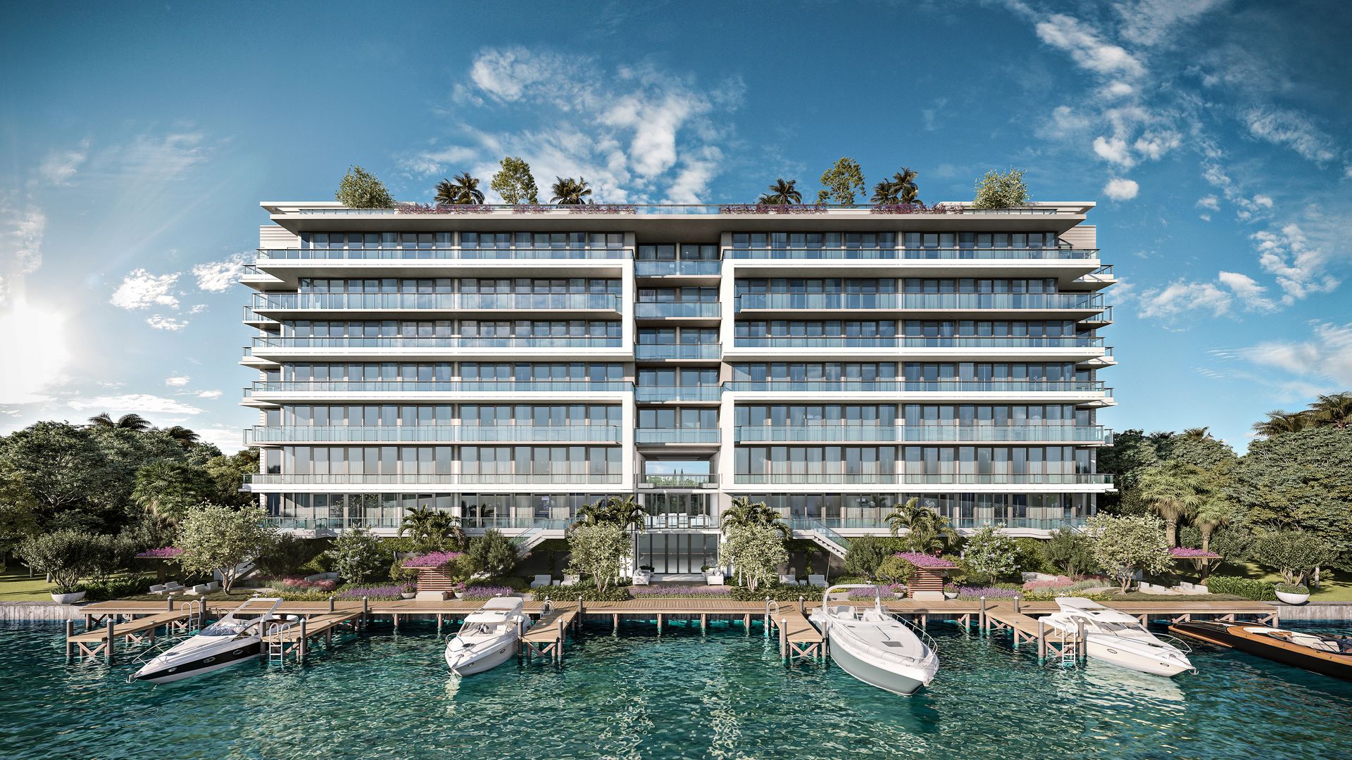 Rendering of La Baia North Tower