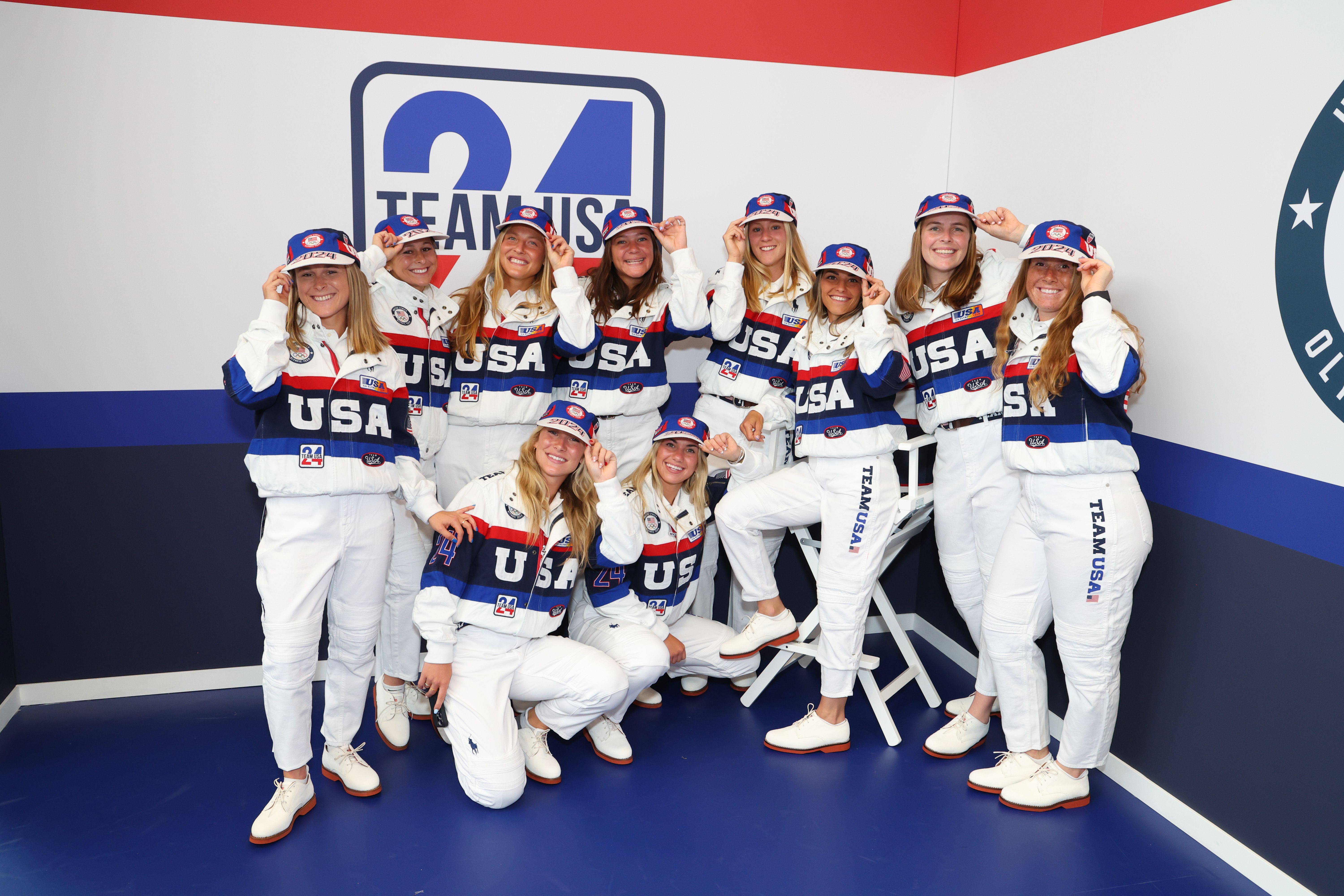 USA women's field hockey team. 