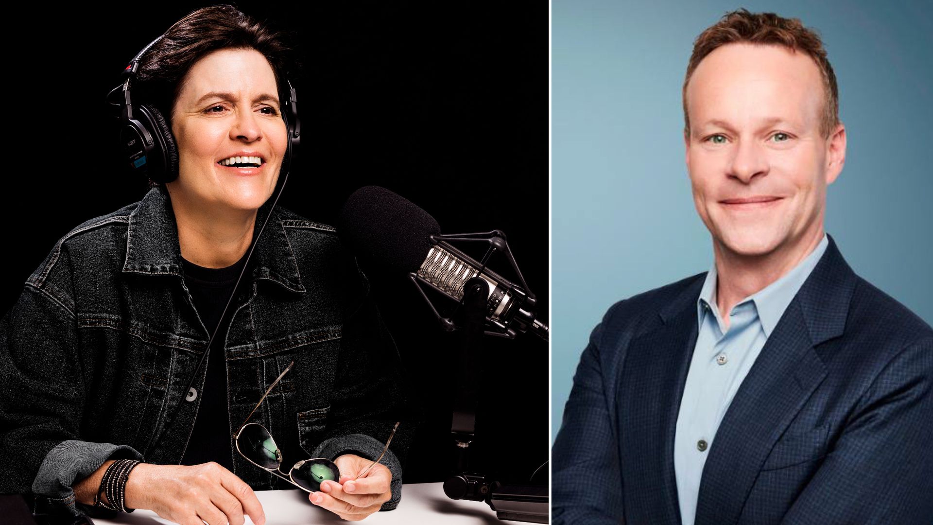 Kara Swisher and Chris Licht