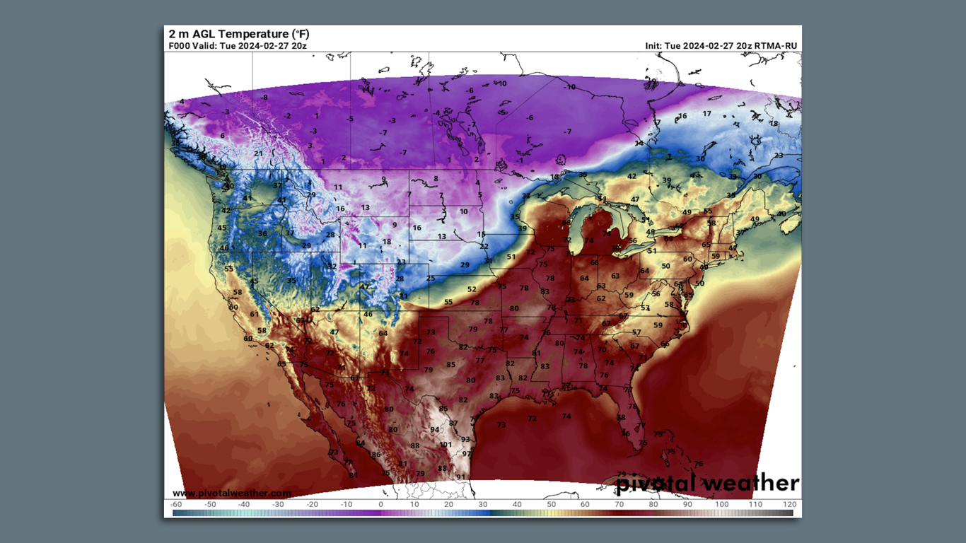 Winter Heat Wave Shatters Hundreds Of U.S. Records In Historic Event