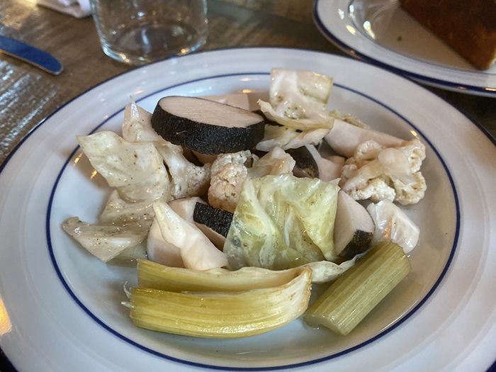 Goodyear House opens soon in NoDa. Pickled veggies