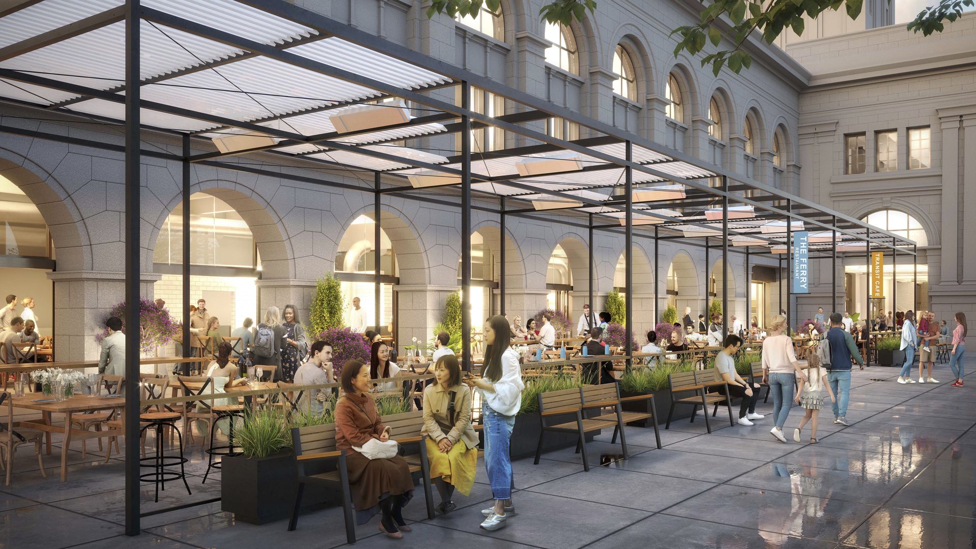 ferry building rendering