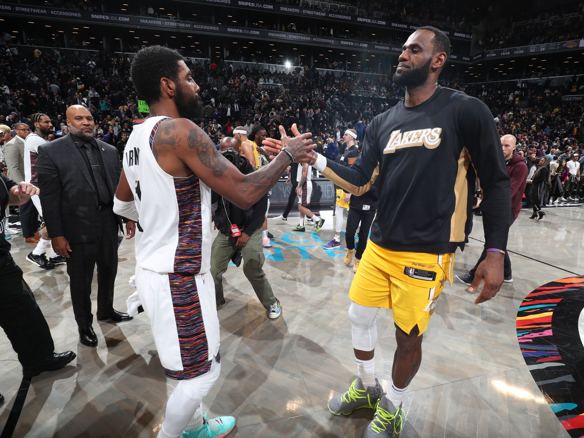 LeBron James: Kyrie Irving 'caused some harm' in sharing antisemitic  documentary